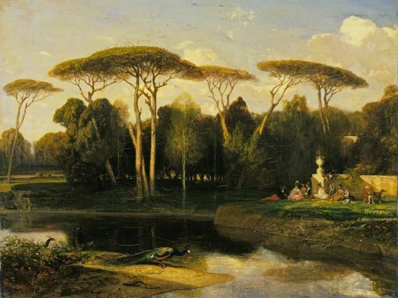 1803-Alexandre-Gabriel Decamps - Villa Doria Pamphilj, Roma - The Wallace Collection, Londra